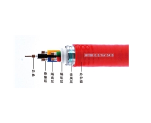 金屬護(hù)套聯(lián)鎖鎧裝無(wú)機(jī)礦物絕緣柔性防火電纜HFTGB